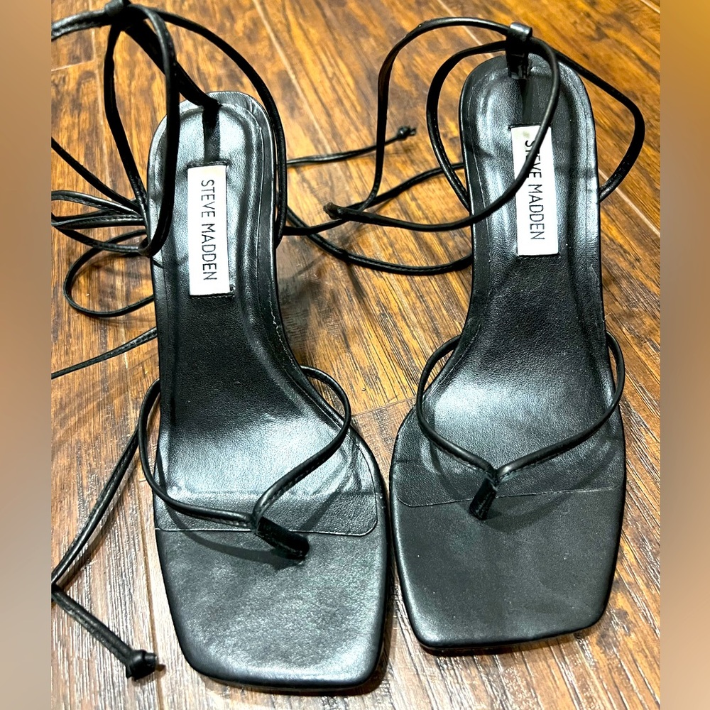 Steve Madden lace up heels